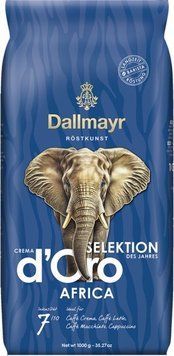 Кава в зернах Dallmayr d'Oro Selektion Crema Africa 1 кг 205010 фото