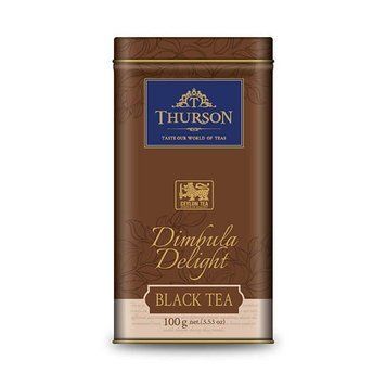 Чай Thurson Dimbula Delight чорний розсипний цейлонський 100 грамів у жерстяній банці 108034 фото