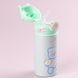 Термос дитячий Beizhiming Vacuum Cup 300ml термос із поїлкою термос із трубочкою для дітей М'ятний HP146M HP146M фото 3