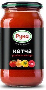 Соус "Украинский кетча" Руна 485 грамм стеклянная банка 602009 фото
