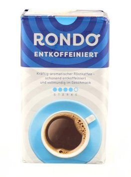 Німецька кава Rondo без кофеїну мелена 500 грамів 207105 фото